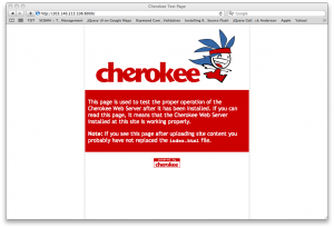Cherokee Web Server